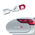 D4D D-4D Logo Car Sticker Emblem Badge Decals for Toyota Prado Land Cruiser Fortuner Tundra Vios Harrier Hilux Camry Corolla CHR. 