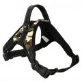 Heavy Duty Dog Pet Harness Collar Adjustable and Soft Chest Belt (XL). 