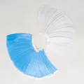 36Pc/Lot Blue Fixed Double Tape Wig Adhesive Extended Hair Tape Waterproof for Toupee Lace Wig Film with Slitting Line. 