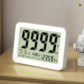 4.8" 12/24h 9999 Wall Large Indoor Digital Number Display Countdown Timer Electronic Days Desktop. 