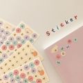 DIY Cute Cartoon Letter Sticker Alphabet Sticker Korean Style Stickers For Journal Phone Scrapbook Decoration Stickers. 