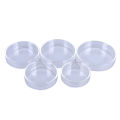 Clear Glass Shrimp Feeding Food Dish Feeder Tray Round Aquarium Feeding Bowls. 