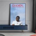 【HUT】 Kendrick Lamar Music Character Album Style Art Home Wall Decor Canvas Poster Aesthetics Modern Design Bedroom Living Picture. 
