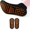 Non-slip Socks - Cotton, Sports & Indoor, Women. 