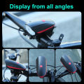 Bike Bicycle USB Rechargeable Cycling Flashing Head Front Light Lamp with Horn. 