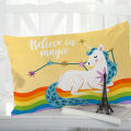 1pc Cartoon Unicorn Pillow Cover Pillow Case Bedding Pillowcase Pillowcovers Decorative 50x70 50x75 Kids Girl Children. 