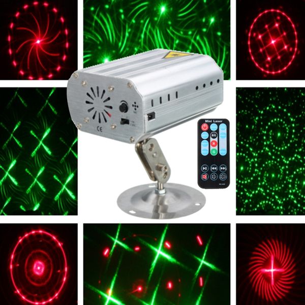 CITRA Laser Lights 220-240v Portable Mini bar LED RGB Stage Light Projector Light with Wireless Remote Control, Laser Stage Lights for Decor DJ Lighting Disco Party,Clubs,Bars