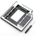 HDD Caddy 9.5mm-2.5" SATA 3.0 DVD Adapter Hard Drive SSD Enclosure CD-ROM Case. 