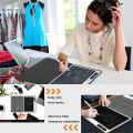 10.1 Inch LCD Screen Handwriting Board with Case Electronic Notepad with Leather Case Electronic Drawing Tablet for Work Study. 
