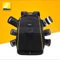 Nikon Camera Backpack DSLR Padded Free Rain Cover and Laptop Sleeve Photo Camera Bag Digital SLR Laptop Backpack with Raincover Shoulder Case Shockproof Breathable For Canon Nikon FujiFilm Olympus Godox Samsung Outdoor Camera Backpack. 