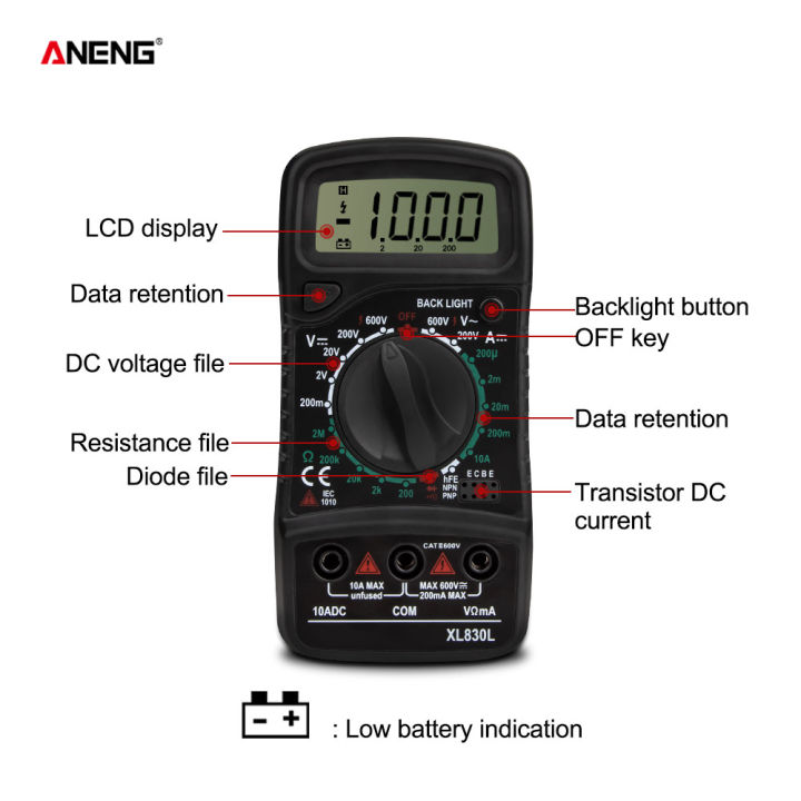 ANENG%20XL830L%20Digital%20Multimeter%20Esr%20Meter%20Testers%20Automotive%20Electrical%20Dmm%20Transistor%20Peak%20Tester%20Meter%20Capacitance%20Meter%20-%20Image%207