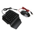 Video Game Keyboard and Mouse Converter High Sensitivity Keyboard Mouse Adapter Converter RGB with OTG Adapter for Game Controller. 
