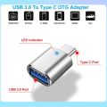 USB C To USB Adapter USB C Male To USB 3.0 Female Adapter Mobile Phone Adapter For MacBook Pro/iPad/Mac Book/Cell Phone. 