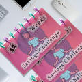Savings Challenge Book Trendy PVC Budget Planner Cash Envelope System for All in One Budget Friendly Financial Planning Money Saving Budget Management Personal Finance. 