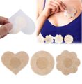 Pack Of 10 Pairs Disposable Nipple Covers Stickers Chest Stickers Adhesive Women's Men Invisible Breast Lift Cover. 