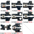 New For Xiaomi Redmi 12C 13C 12 4G 5G Note 13 Pro Plus USB Charging Dock Connector Port Board Flex Cable Repair Parts. 