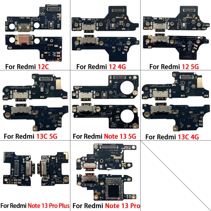 New%20For%20Xiaomi%20Redmi%2012C%2013C%2012%204G%205G%20Note%2013%20Pro%20Plus%20USB%20Charging%20Dock%20Connector%20Port%20Board%20Flex%20Cable%20Repair%20Parts%20-%20Image%203