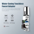 Touchless Automatic Faucet Motion Sensor Adapter Tap USB Recharged Smart Faucet Sensor Touchless Faucet Sprayer Head For Kitchen Bathroom Sink Polised Chrome M24 M22. 