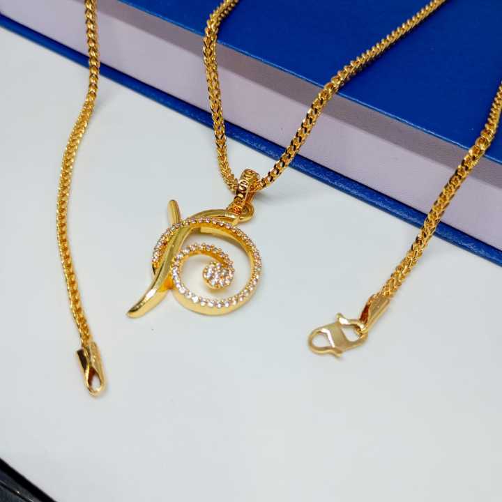 22K%20Gold%20Plated%201.9mm%20Fox%20Singapore%20Chain%20with%20Pendant%20%E2%80%93%20Elegant%20&%20Stylish%20Jewelry%20-%20Image%203