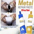 【20g】 Automotive metal repair paste cold welding glue DIY repair heat-resistant quick-drying welding glue. 