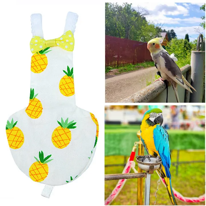 Parrot%20Costume%20Stylish%20Comfortable%20Parrot%20Diapers%20with%20Ideal%20for%20Feathered%20Friend%20Adjustable%20Shoulder%20Strap%20Bird%20Costume%20-%20Image%204