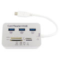 USB 3.0/3.1 Hub With Card Reader. 