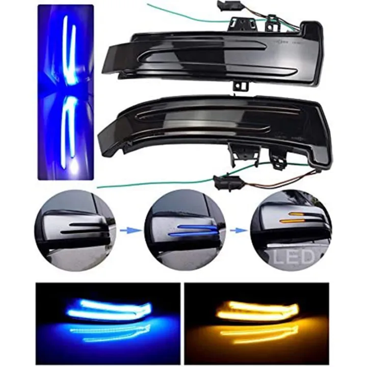Dynamic%20LED%20Side%20Mirror%20Sequential%20Turn%20Signal%20Lights%20for%20Mercedes%20Benz%20A/B/C/E/S/CLA/GLA/GLK/CLS%20Class%20W176%20W246%20W204%20Parts%20-%20Image%204