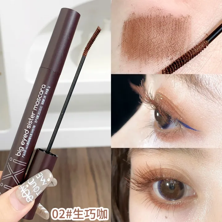 XIXI%20Big%20Eyes%20Sister%20Mascara%20Color,%20not%20easy%20to%20blend,%20the%20female%20small%20brush%20head%20is%20naturally%20slender%20and%20thick,%20light%20brown%20black%20-%20Image%206