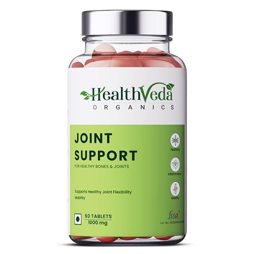 Health Veda Organics Plant Based Joint Support 1000 mg with Moringa ...