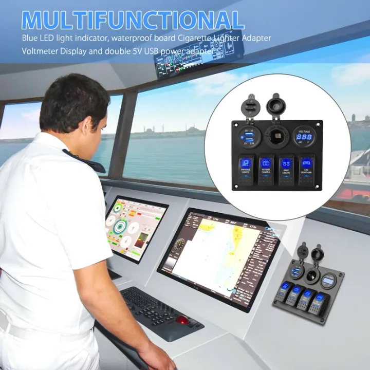 12-24V%204%20Gang%20Toggle%20Blue%20LED%20Rocker%20Switch%20Panel%20Circuit%20Breaker%20Waterproof%20for%20Car%20Marine%20Boat%20-%20Image%203