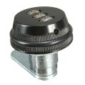 2 Pcs Alloy Code Combination Cam Lock Keyless Post Mail Box Cabinet RV 3 Dial , Black & Silver. 