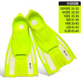 Swimming Short Flippers Freestyle Diving Silicone Flippers Children's Free Diving Unisex Special Use Snorkeling Duck Foot Board. 