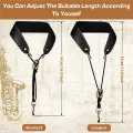 3 Pcs Adjustable Length Clarinet Neck Band Adjustable Saxophone Strap for Alto/Tenor/Soprano Saxophone. 