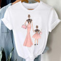 T-shirts Women 90s Watercolor Boy Son Cartoon Style Mom Mother Mama Clothes Stylish Tshirt Top Lady Print Girl Tee T-Shirt. 