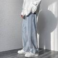 Men Denim Overalls Baggy Wide Leg Men's Jeans Retro Streetwear Fashion for Outdoor Travel Korean Style Clothing Wide Leg for Men. 
