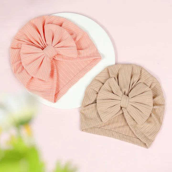 Big%20Bowknot%20Baby%20Turban%20Hat%20Summer%20Thin%20Elastic%20Indian%20Cap%20for%20Infant%20Boy%20Girl%20Head%20Wraps%20Solid%20Color%20Bows%20Newborn%20Bonnet%20Beanie%20-%20Image%202