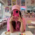 CAMMY Cute Wave Silicone 3D Heart Phone Case With Pearl Strap For iPhone 7 8 X XR XS 11 12 13 14 15 16 Pro Max Shockproof Cover FOR Girls new. 