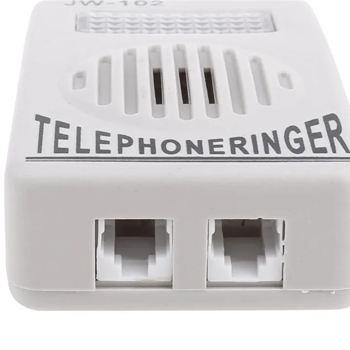 Telephone Extension Ringer Telephone Ringer Phone Amplifier Wall Ring Speaker Strobe Light Flasher ...
