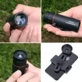 Mobile Phone Zoom Lenses Pocket Monocular Telescope for Adults, 30 x 25 HD, Waterproof, Portable Mini Monocular Telescope for Bird watching Sporting Events Hiking Camping Sightseeing 2000 X 25. 