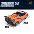QP Remote Control Gravity Induction RC Lamborghini with Gravity Sensor Steering Wheel Simulation 1:16 Remote Control Toy Car For Kids. 