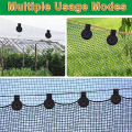 100 Piece Shade Cloth Heavy Duty Lock Grip Removable and Reusable Shade Cloth Plastic Clips Greenhouse Shade Cloth Fix Clamp. 