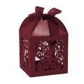 50pcs Wedding Cake Laser Cut  boxes Party  Sweets  Candy Chocolate Decorative  Gift  Box. 