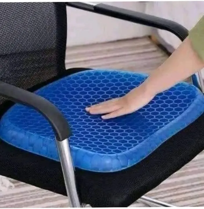 Egg%20Sitter%20Seat%20Cushion%20With%20Non-Slip%20Cover%20Breathable%20Honeycomb%20Design%20Absorbs%20Pressure%20Points,%20Blue%20-%20Image%202