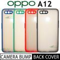 Torofy OPPO A12 High Quality Back Cover Case Exrra Protection for Camera lens CamGingle Rubber Back cover Case Stylish Design case for OPPO A12. 