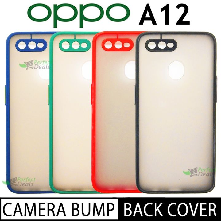 Torofy OPPO A12 High Quality Back Cover Case Exrra Protection for Camera lens CamGingle Rubber Back cover Case Stylish Design case for OPPO A12