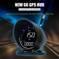 NEW 【Too much love!】G6 Y03 Hud Car Head Up Display Speedometer Rpm Mph Gauge Digital Clock Altitude Meter Mileage Speed Test With Ambient Lights. 