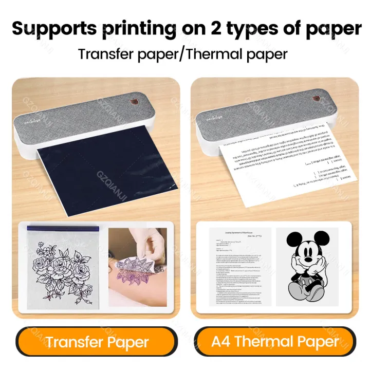 GZQIANJI%20Peripage%20A40%20Tattoo%20Stencil%20Thermal%20Transfer%20Machine%20Printer%20Drawing%20Stencil%20Maker%20Copier%20Line%20Printing%20Copier%20Tattoo%20Transfer%20Paper%20Thermal%20Label%20Printer%20-%20Image%203
