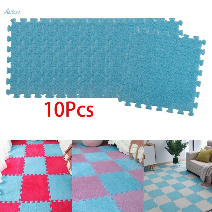 10%20Pieces%20Plush%20Puzzle%20Foam%20Floor%20Mat%20Non%20Slip%20Interlocking%20Tiles%20Soft%20Climbing%20Mats%20for%20Flooring%20Farmhouse%20Workout%20Kids%20Baby%20-%20Image%204