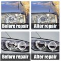 3Pcs/Set DIY Crack Repair Car Lens Film Polish Lights Crack Repair Patch Headlights Taillight Self-adhesive Stickers Auto Accessories. 