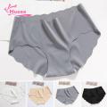 Muses Mall Women Seamless Briefs Seamless Mid-rise Briefs for Women Soft Smooth Underwear with Hip Lifting Effect Southeast Asian Buyers' Favorite Smooth Thin Underwear. 